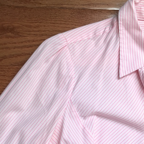 Pink Striped Button Down - Picture 3 of 16